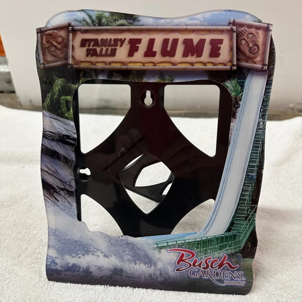 Busch Gardens Stanley Falls Flume Picture Frame - Multicolor